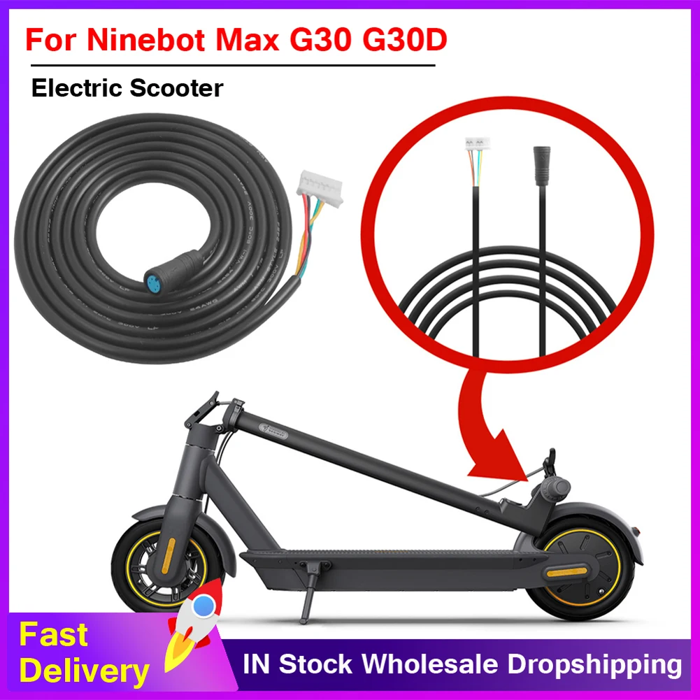 for Ninebot Max G30 G30D Control Line Replacement Main Control Cable Electric Scooter Power Cord Charging Cable Accessories
for Ninebot Max G30 G30D Control Line Replacement Main Control Cable Electric Scooter Power Cord Charging Cable Accessories