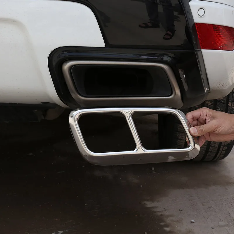 For Land Rover Range Rover Sport 2018-20 Stainless Steel Black/Silver Car Exhaust Pipe Tail Throat Cover Decoration Accessories
For Land Rover Range Rover Sport 2018-20 Stainless Steel Black/Silver Car Exhaust Pipe Tail Throat Cover Decoration Accessories