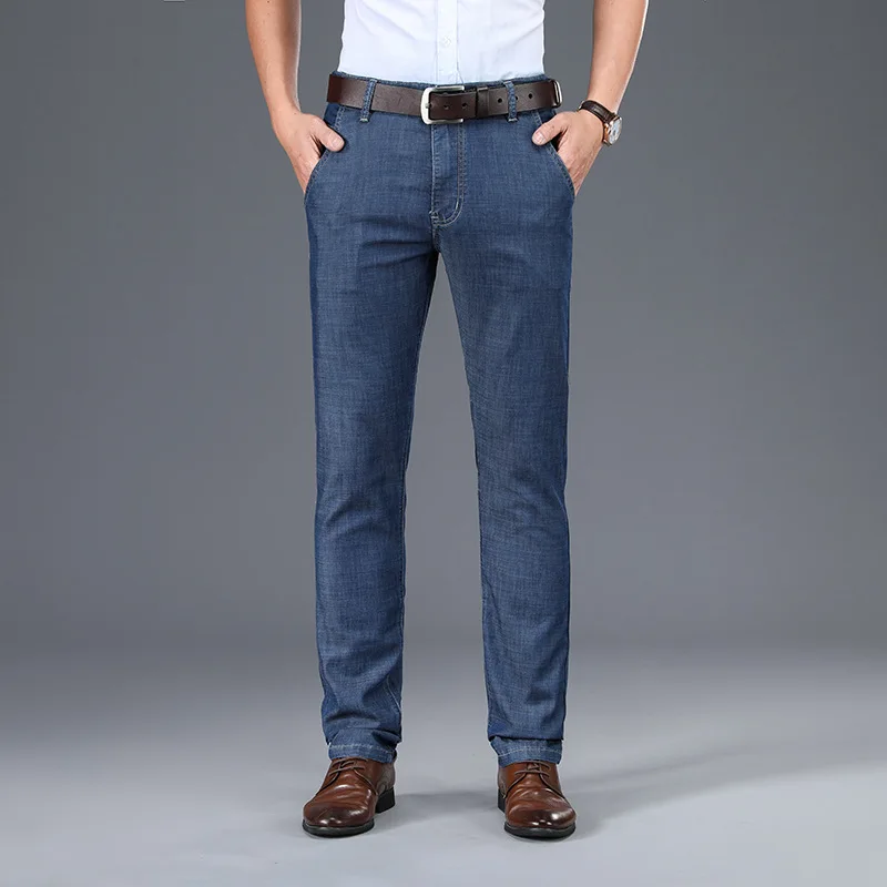 New High Quality Fashion Stretch Jeans Men Autumn Casual Straight Loose Denim Trousers
New High Quality Fashion Stretch Jeans Men Autumn Casual Straight Loose Denim Trousers