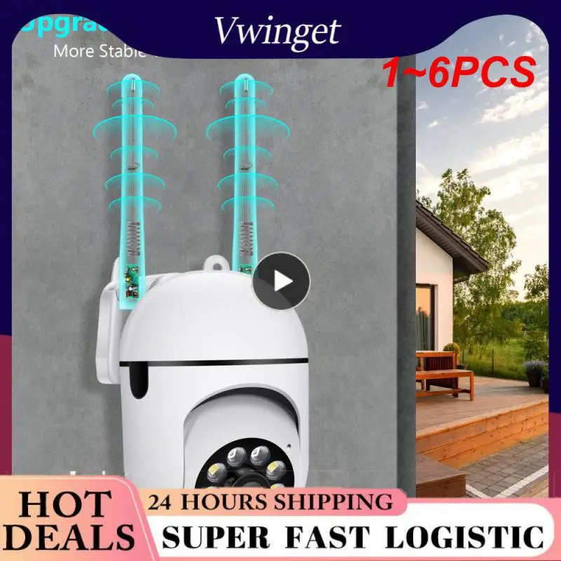 1~6PCS Security Camera 2.4G WIFI Camera Outdoor PTZ Speed Wireless IP Camera CCTV 4X Digital Zoom Audio Network Surveillance CAM
1~6PCS Security Camera 2.4G WIFI Camera Outdoor PTZ Speed Wireless IP Camera CCTV 4X Digital Zoom Audio Network Surveillance CAM