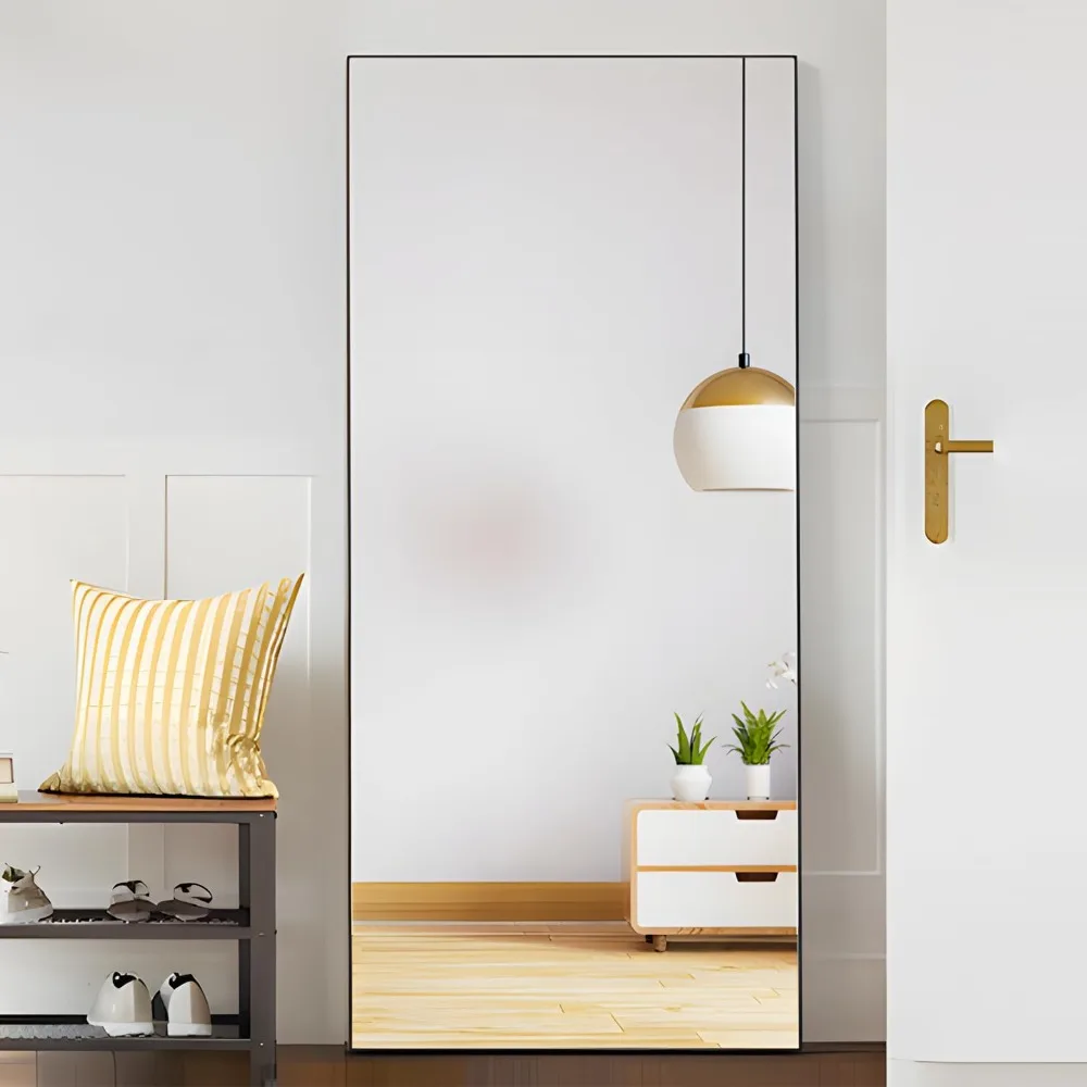 CONGUILIAO 65" × 24" Full Length Mirror, Standing Rectangle Mirror, Large Floor Mirror, Full Body , Standing Hanging or Le
CONGUILIAO 65" × 24" Full Length Mirror, Standing Rectangle Mirror, Large Floor Mirror, Full Body , Standing Hanging or Le