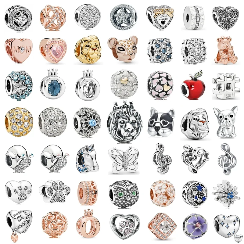 New Fashionable Charm Original Lion Butterfly Horse Dog Beading Suitable for the original Pandora Lady Bracelet Jewelry Gift
New Fashionable Charm Original Lion Butterfly Horse Dog Beading Suitable for the original Pandora Lady Bracelet Jewelry Gift
