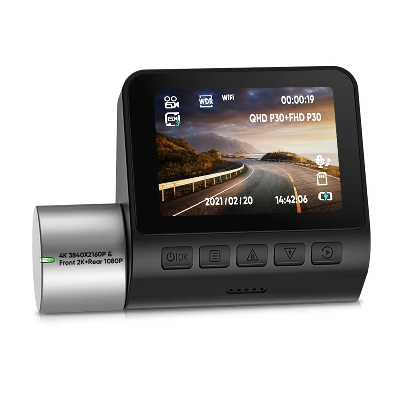 Dash Cam 4K 3840X2160P 2Inch IPS WIFI Car Dash Camera Single Cam Car DVR 24H Parking
Dash Cam 4K 3840X2160P 2Inch IPS WIFI Car Dash Camera Single Cam Car DVR 24H Parking