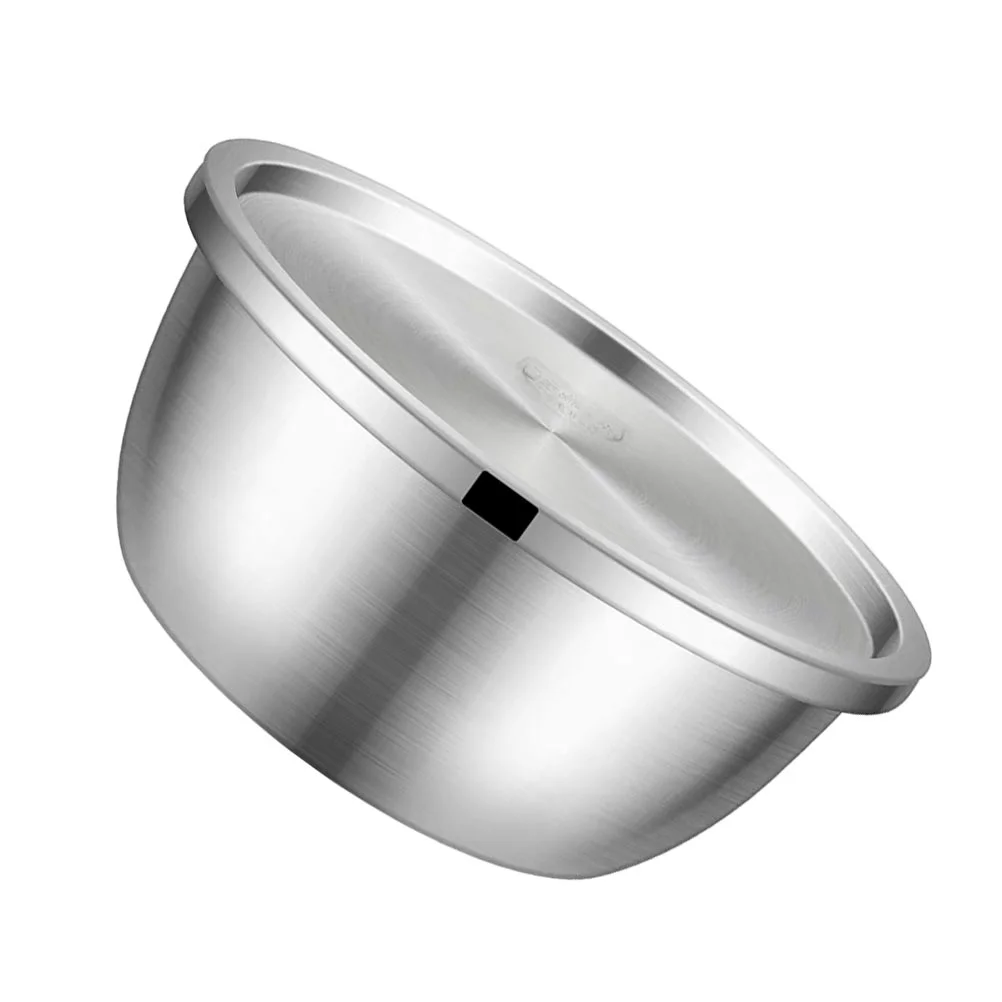 Thickened Salad Bowl Stainless Mixing Home Egg 304 Steel Restaurant Supplies Kitchen
Thickened Salad Bowl Stainless Mixing Home Egg 304 Steel Restaurant Supplies Kitchen