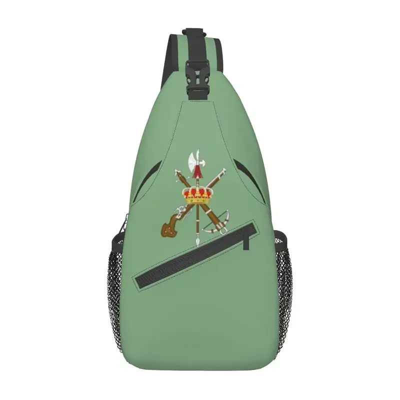 Cool Spanish Legion Crossbody Sling Backpack Men Spain Army Military Shoulder Chest Bags for Travel Cycling
Cool Spanish Legion Crossbody Sling Backpack Men Spain Army Military Shoulder Chest Bags for Travel Cycling