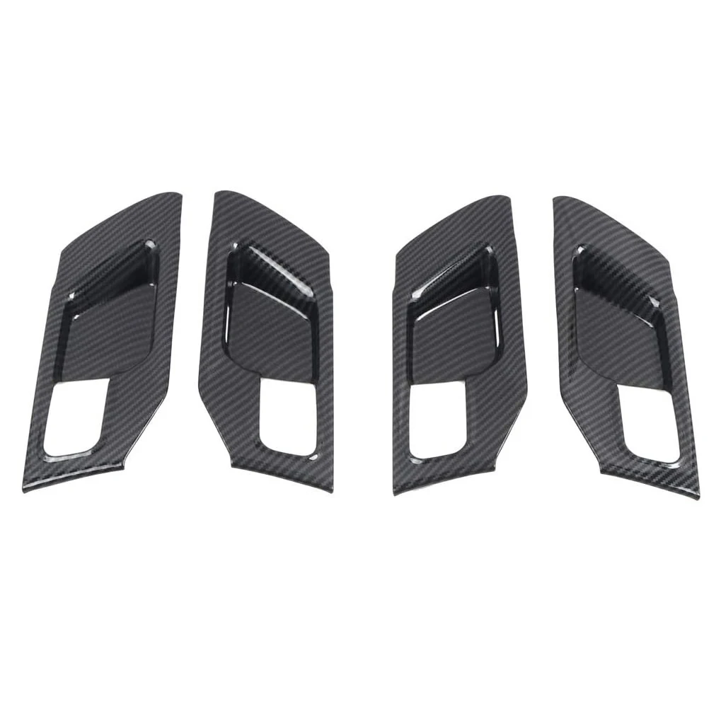For Dodge Ram 1500 2019 2020 2021 Car Accessories Interior Side Door Handles Bowl Cover Trim ABS Carbon Fiber Grain 4PCS
For Dodge Ram 1500 2019 2020 2021 Car Accessories Interior Side Door Handles Bowl Cover Trim ABS Carbon Fiber Grain 4PCS