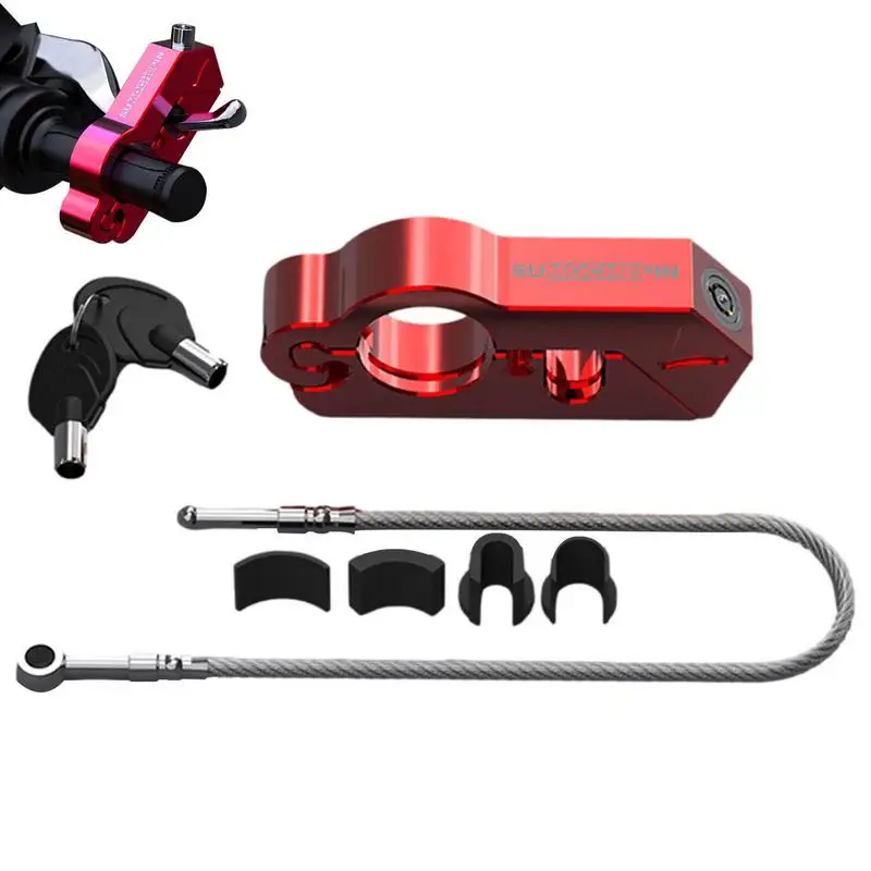 2 In 1 Motorcycle Grip Lock Helmet Lock Anti-theft Aluminum Alloy Brake Lock Electric Vehicle Handle Horn Lock For Motorcycle
2 In 1 Motorcycle Grip Lock Helmet Lock Anti-theft Aluminum Alloy Brake Lock Electric Vehicle Handle Horn Lock For Motorcycle