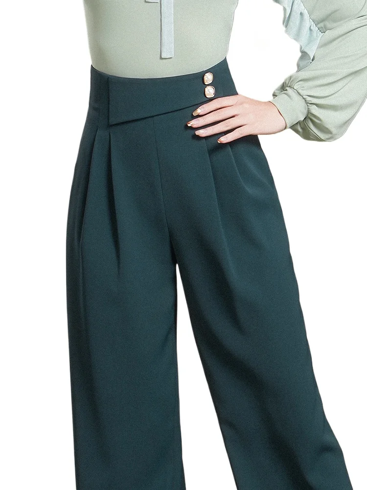 2023 Latin Dance Pants Women's Dancing High Waist Pants Trousers Modern Dance Ballroom Dance Pants F2093
2023 Latin Dance Pants Women's Dancing High Waist Pants Trousers Modern Dance Ballroom Dance Pants F2093