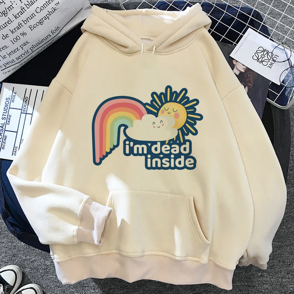 Женские Зимние флисовые толстовки Dead Inside, винтажная забавная рубашка с капюшоном, Женский Готический капюшон
Женские Зимние флисовые толстовки Dead Inside, винтажная забавная рубашка с капюшоном, Женский Готический капюшон