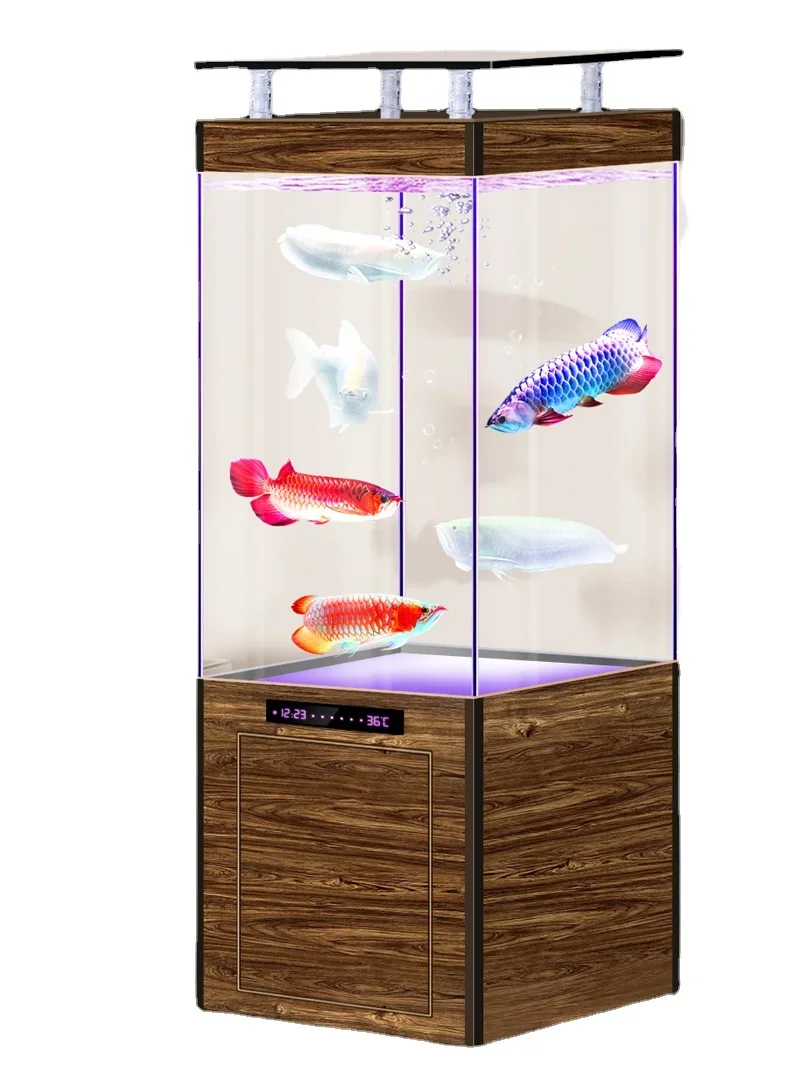 PQF Intelligent Ecological Fish Tank Small Change Water Super White Aquarium Bottom Filter
PQF Intelligent Ecological Fish Tank Small Change Water Super White Aquarium Bottom Filter