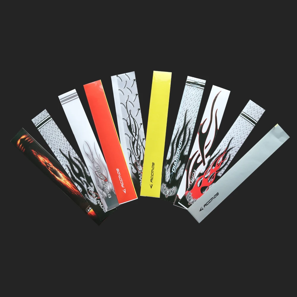 1 Pack of 14 Arrow Shaft Stickers Personalized Not Curling Waterproof Anti-scratch Arrow Feather Stickers
1 Pack of 14 Arrow Shaft Stickers Personalized Not Curling Waterproof Anti-scratch Arrow Feather Stickers