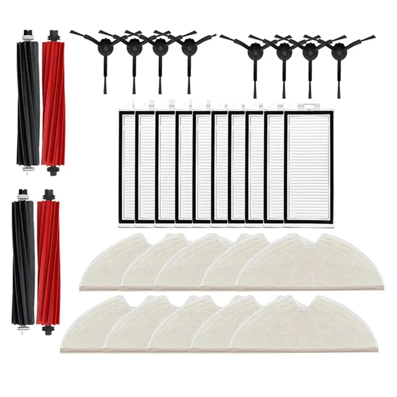 Main Side Brush Hepa Filter Mop Roller Brushes For Roborock Q5 Pro Q5 Pro+ Q8 Max Q8 Max+ Replacement Parts
Main Side Brush Hepa Filter Mop Roller Brushes For Roborock Q5 Pro Q5 Pro+ Q8 Max Q8 Max+ Replacement Parts