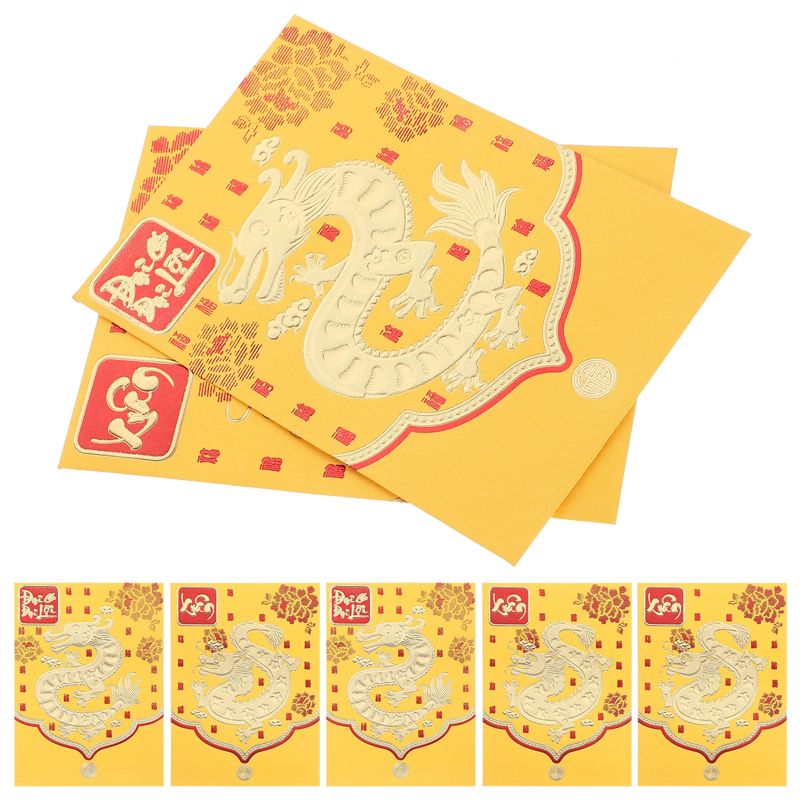 Multi-trick Red Envelopes The Year of Dragon Luck Money Envelopes Chinese New Year Red Envelopes Paper Red Packets (Mixed Style)
Multi-trick Red Envelopes The Year of Dragon Luck Money Envelopes Chinese New Year Red Envelopes Paper Red Packets (Mixed Style)