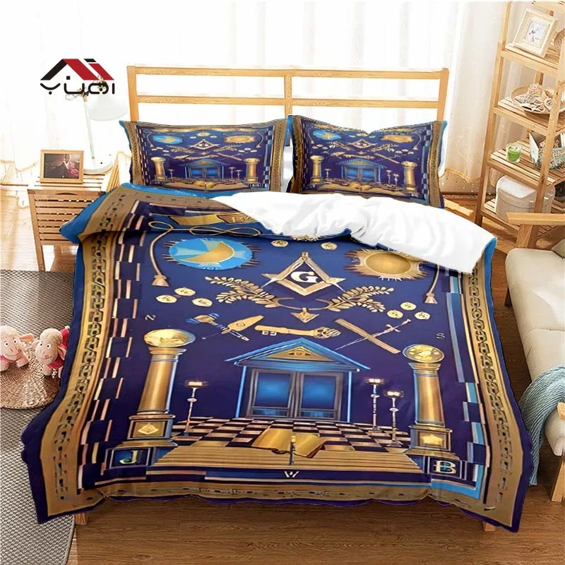 Masonic Pattern Duvet Cover Set Bedding for Adult Kids Bed Set Comforter Cover Bedding Set 10 Sizes
Masonic Pattern Duvet Cover Set Bedding for Adult Kids Bed Set Comforter Cover Bedding Set 10 Sizes