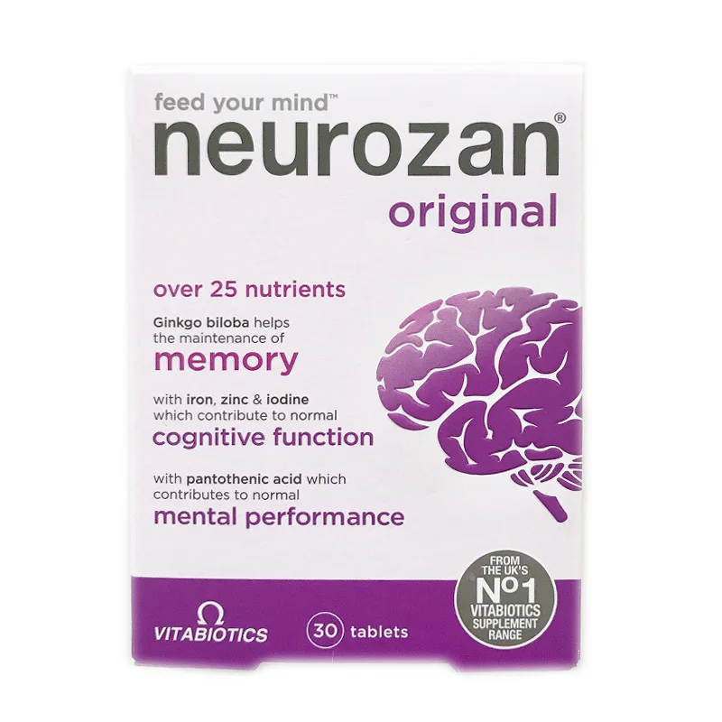 Neurozan, более 25 питательных веществ, память, Когнитивная функция, умственные характеристики, 30 таблеток
Neurozan, более 25 питательных веществ, память, Когнитивная функция, умственные характеристики, 30 таблеток