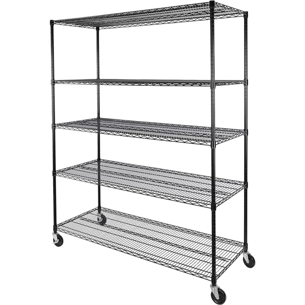 Ultradurable Heavy Duty NSF Solid Steel Wire Rack Storage Unit Kitchen Accessories Organizer 60" W X 24" D Freight Free Shelf
Ultradurable Heavy Duty NSF Solid Steel Wire Rack Storage Unit Kitchen Accessories Organizer 60" W X 24" D Freight Free Shelf