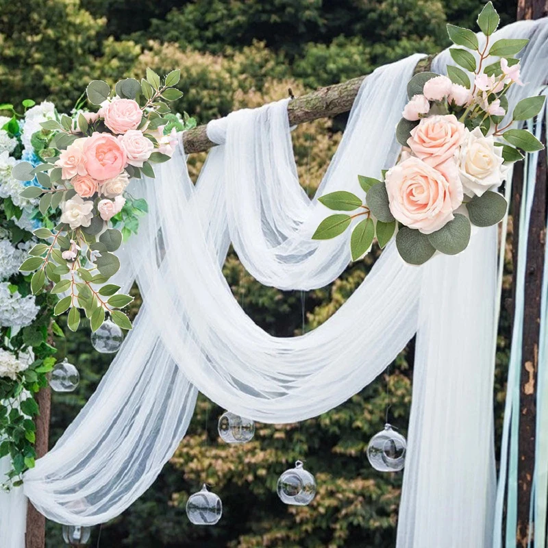2Pcs Wedding Arch Flower Artificial Flower Plant Panels Decorations for Wedding Fake Rose Peony Daisy Marriage Party Sign Decor
2Pcs Wedding Arch Flower Artificial Flower Plant Panels Decorations for Wedding Fake Rose Peony Daisy Marriage Party Sign Decor