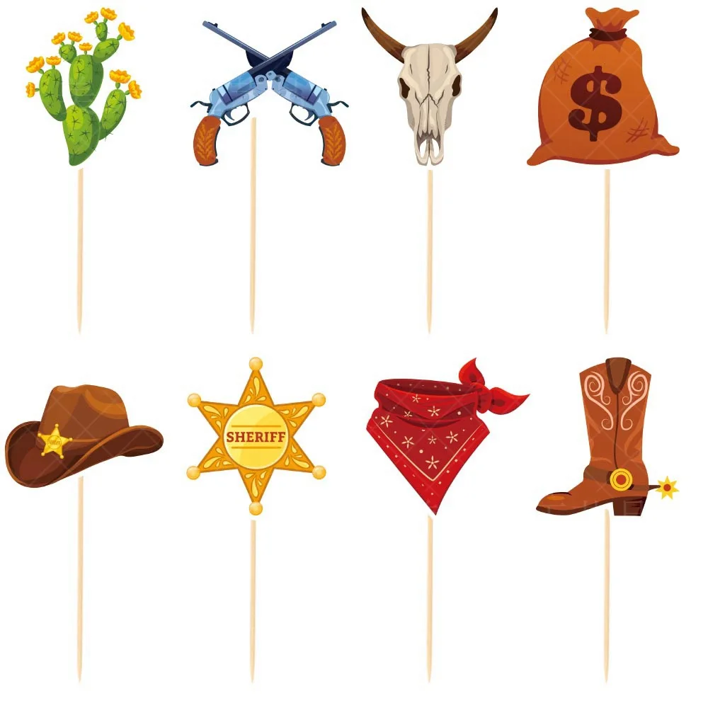 24pcs Cowboy Cupcake Toppers Cowboy Birthday Party Decorations for Boy Cowboy Baby Shower Party Supplies
24pcs Cowboy Cupcake Toppers Cowboy Birthday Party Decorations for Boy Cowboy Baby Shower Party Supplies