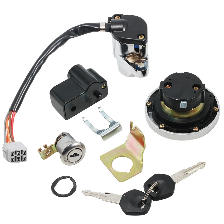 Ignition Key Switch Fuel Gas Cap Seat Lock Kit For Suzuki Intruder M1800R 37100-48850 37000-49860 37000-48880 37000-48890
Ignition Key Switch Fuel Gas Cap Seat Lock Kit For Suzuki Intruder M1800R 37100-48850 37000-49860 37000-48880 37000-48890