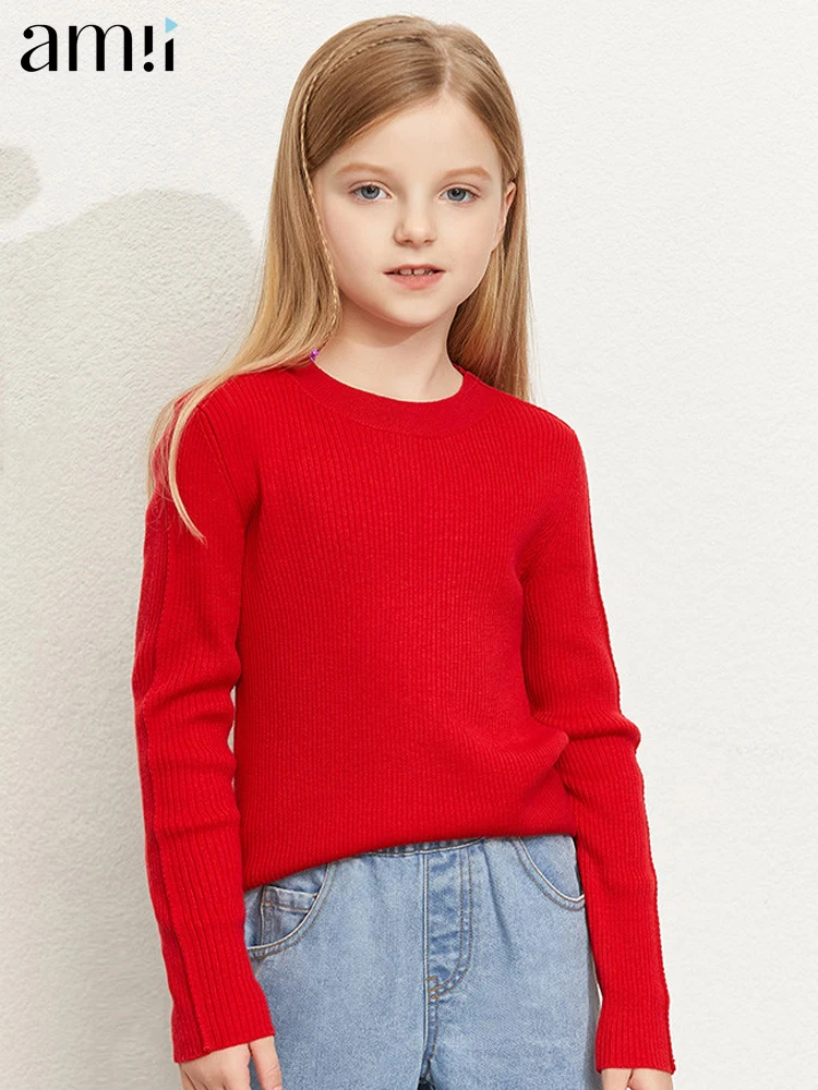 amii kids Girls Sweater Fashion Oneck Solid Long Sleeve Knitted Tops Children Pullover Teenager Girls Sweater Clothes 22130106
amii kids Girls Sweater Fashion Oneck Solid Long Sleeve Knitted Tops Children Pullover Teenager Girls Sweater Clothes 22130106