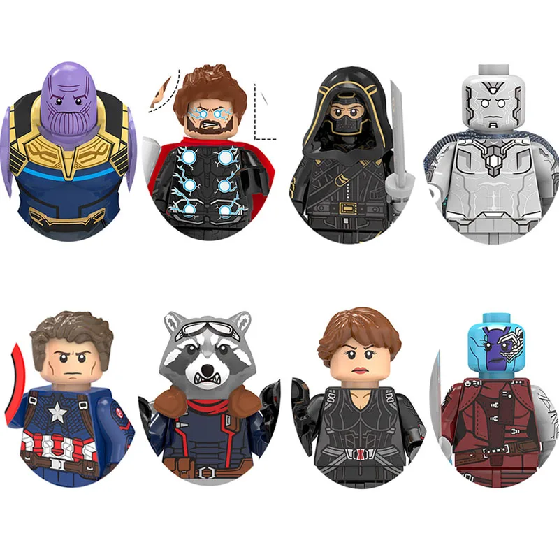 KT1025 Superhero Series Mini Building Blocks Action Figure Black Widow Vision Thanos Puzzle Assembly Toy Bricks Gifts Wholesales
KT1025 Superhero Series Mini Building Blocks Action Figure Black Widow Vision Thanos Puzzle Assembly Toy Bricks Gifts Wholesales