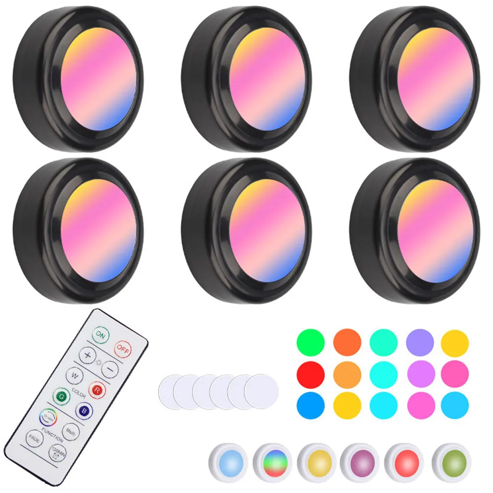 LED Night Light 16 Color Atmosphere Bright Dimming Patting Light Kitchen Hallway Closet Wardrobe Cabinet With Remote Control
LED Night Light 16 Color Atmosphere Bright Dimming Patting Light Kitchen Hallway Closet Wardrobe Cabinet With Remote Control