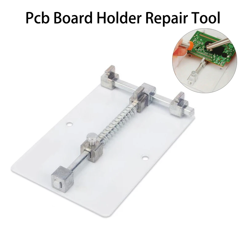 Universal Pcb Board Holder Repair Tool Platform Fixed Support Clamp Soldering Mobile Phone Repair Fixture
Universal Pcb Board Holder Repair Tool Platform Fixed Support Clamp Soldering Mobile Phone Repair Fixture