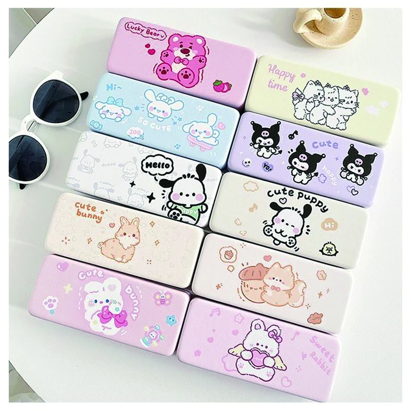 Sanrio Cute Glasses Case Kuromi Cinnamoroll Pochacco Portable Model Anti-Fall Cartoon Eye Box Ins Sunglasses Storage
Sanrio Cute Glasses Case Kuromi Cinnamoroll Pochacco Portable Model Anti-Fall Cartoon Eye Box Ins Sunglasses Storage