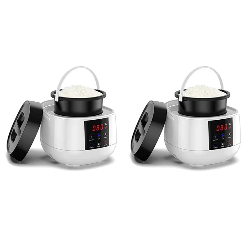 2X Candle Making Wax Melting Pot,Wax Melter For Candle Making,LED Temperature Display For Adults, Soy Wax EU Plug
2X Candle Making Wax Melting Pot,Wax Melter For Candle Making,LED Temperature Display For Adults, Soy Wax EU Plug