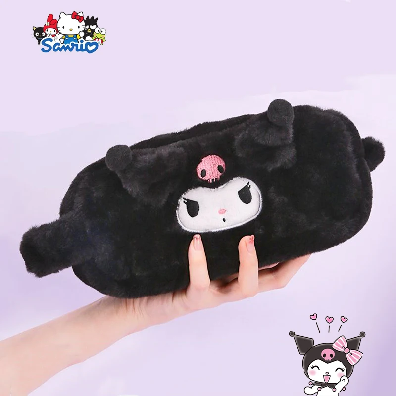 Sanrio Kuromi Plush Pencil Case Kawaii Cute Cartoon Student Storage Stationery Case School Supplies Pen Bag Toys Girls Gifts
Sanrio Kuromi Plush Pencil Case Kawaii Cute Cartoon Student Storage Stationery Case School Supplies Pen Bag Toys Girls Gifts