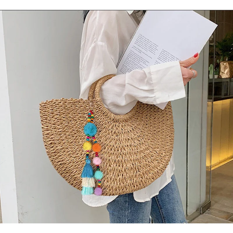 Boho Style Hair Ball Tassel Keychain Summer Beach Shell Keychain Colorful Pompom Keyring for Women Bag Hanging Pendants
Boho Style Hair Ball Tassel Keychain Summer Beach Shell Keychain Colorful Pompom Keyring for Women Bag Hanging Pendants