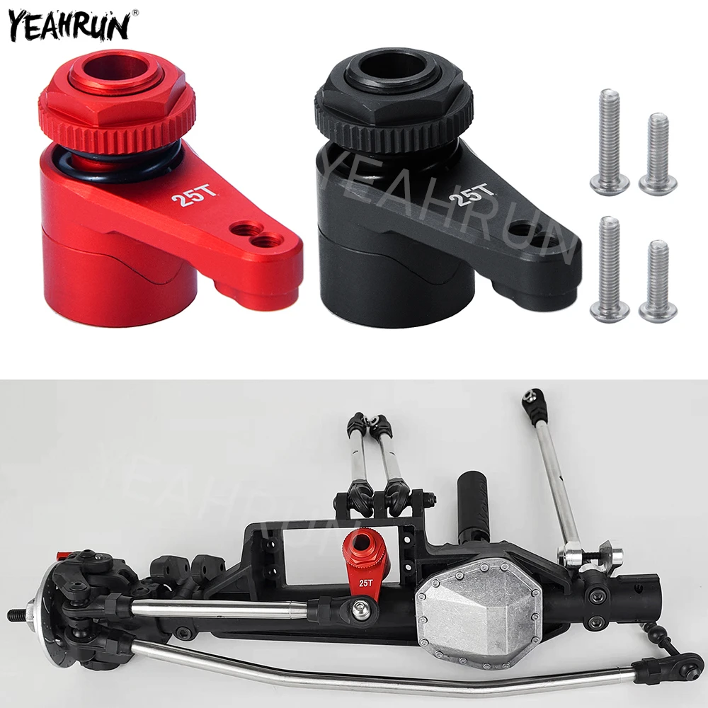 YEAHRUN Aluminum Alloy 25T Steering Servo Arm For 1/10 Axial RBX10 AXI03005 RC Crawler Car Upgrade Parts
YEAHRUN Aluminum Alloy 25T Steering Servo Arm For 1/10 Axial RBX10 AXI03005 RC Crawler Car Upgrade Parts
