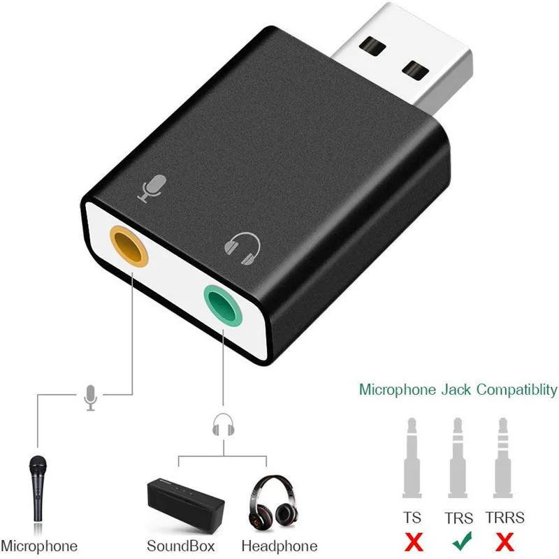 Внешняя звуковая карта USB с разъемом 3,5 мм, переходник для наушников, микрофон, звуковая карта, гарнитура, виртуальный микрофон 7,1 Ch
Внешняя звуковая карта USB с разъемом 3,5 мм, переходник для наушников, микрофон, звуковая карта, гарнитура, виртуальный микрофон 7,1 Ch