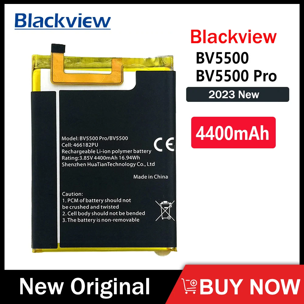New Original BV5500 4400mAh Battery For Blackview BV5500 Plus BV5500 Pro High Quality Phone Batteries With Tracking Number
New Original BV5500 4400mAh Battery For Blackview BV5500 Plus BV5500 Pro High Quality Phone Batteries With Tracking Number