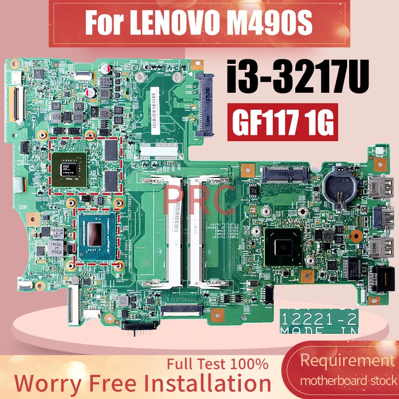 Материнская плата для ноутбука LENOVO M490S 12221-2 SR0N9 i3-3217U GF117 1G N14M-GL-S-A2 11S90003996ZZ материнская плата для ноутбука 
Материнская плата для ноутбука LENOVO M490S 12221-2 SR0N9 i3-3217U GF117 1G N14M-GL-S-A2 11S90003996ZZ материнская плата для ноутбука