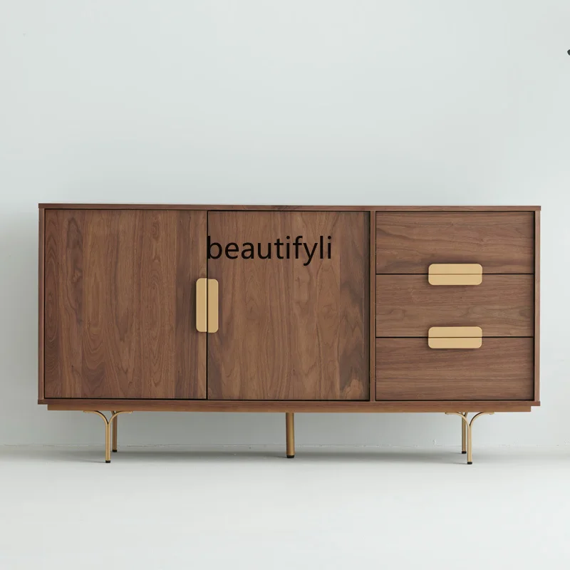 zq Simple Modern Sideboard Cabinet Nordic Light Luxury Walnut Living Room Wall Cabinet Home Locker
zq Simple Modern Sideboard Cabinet Nordic Light Luxury Walnut Living Room Wall Cabinet Home Locker