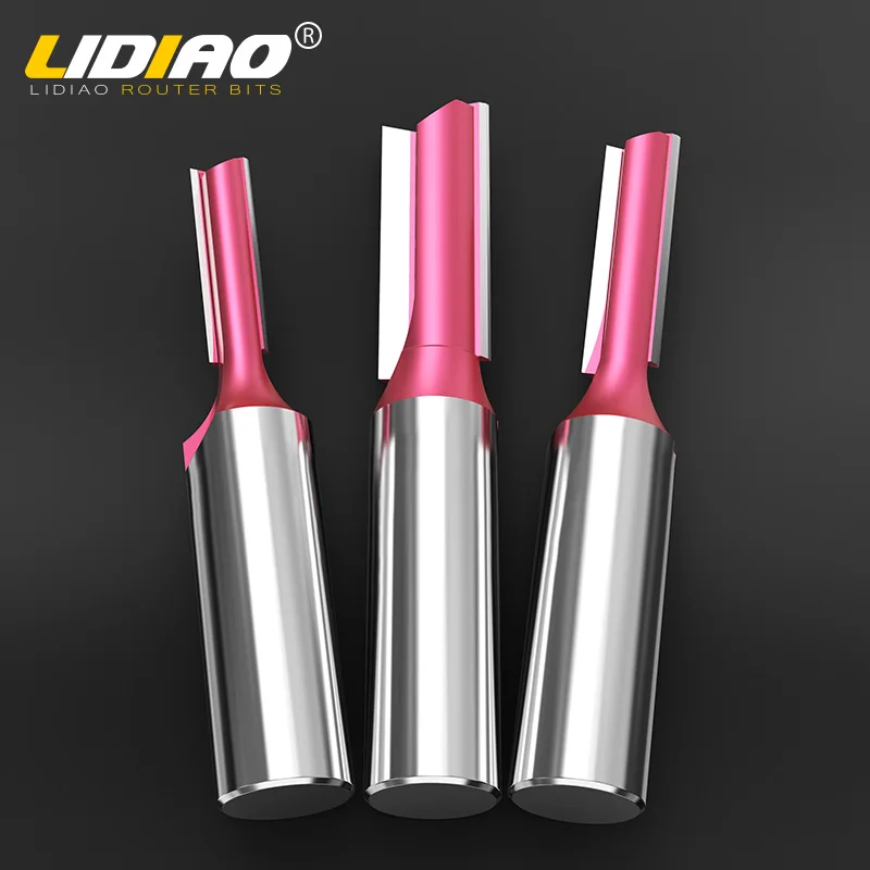 LIDIAO Double Flute Straight Router Bit 1/2 Inch Shank Carbide Milling Cutter Wood Trimming Cutter Carving Woodwork CNC Tool
LIDIAO Double Flute Straight Router Bit 1/2 Inch Shank Carbide Milling Cutter Wood Trimming Cutter Carving Woodwork CNC Tool