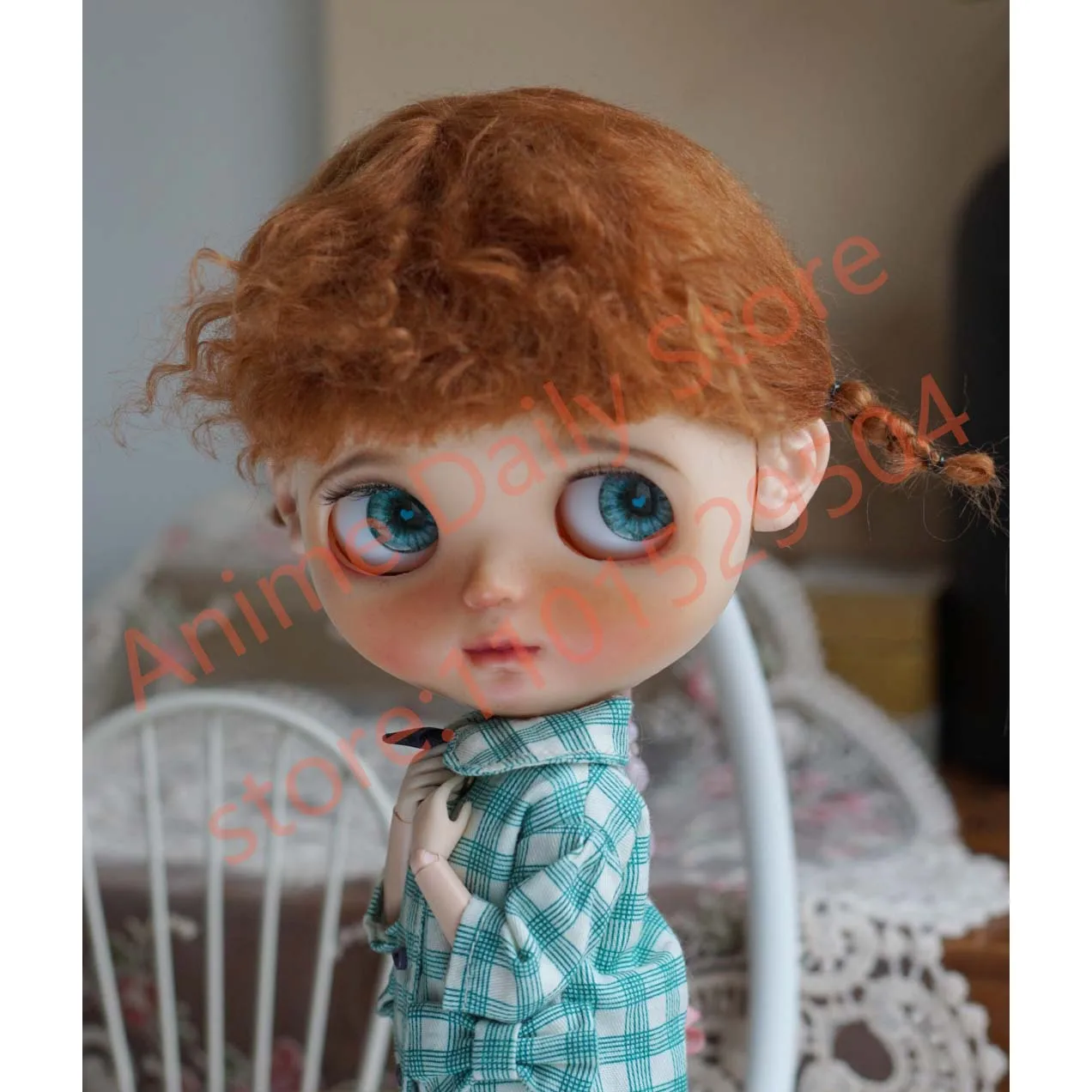 Парик для куклы BJD с большой головой, парик для куклы, искусственные волосы принцессы, искусственные волосы, для куклы Qbaby Blythe Huhu
Парик для куклы BJD с большой головой, парик для куклы, искусственные волосы принцессы, искусственные волосы, для куклы Qbaby Blythe Huhu