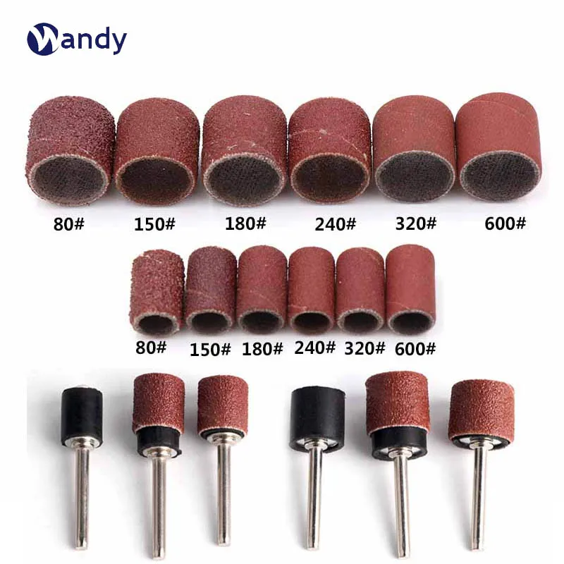 30Pcs Sandpaper Ring Grinding Head Burnishing Drill Bits Abrasive Tool Drill File Model Carving Dremel Parts 2.35mm 3.17mm Shank
30Pcs Sandpaper Ring Grinding Head Burnishing Drill Bits Abrasive Tool Drill File Model Carving Dremel Parts 2.35mm 3.17mm Shank