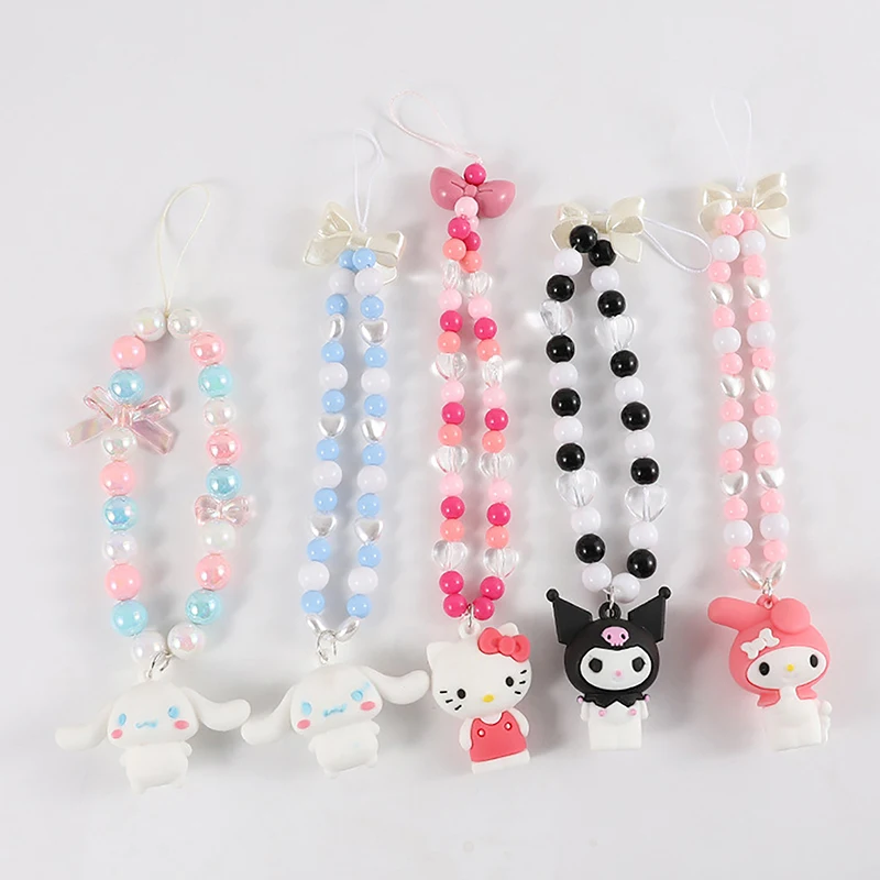 Милый мультяшный шнурок для телефона Kuromi Cinnamoroll для девочек, брелок для телефона
Милый мультяшный шнурок для телефона Kuromi Cinnamoroll для девочек, брелок для телефона