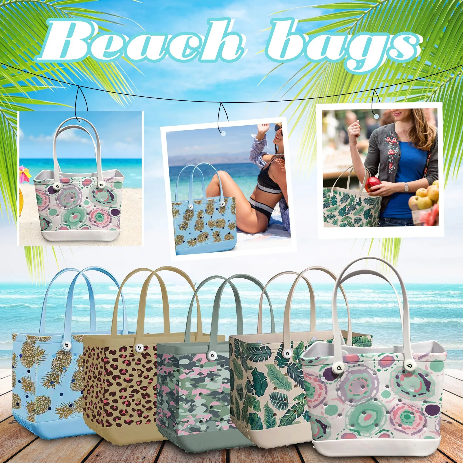 Large Size Rubber Beach Bags Waterproof Sandproof Outdoor EVA Portable Travel Bags Washable Tote Bag For Beach Sports Market
Large Size Rubber Beach Bags Waterproof Sandproof Outdoor EVA Portable Travel Bags Washable Tote Bag For Beach Sports Market