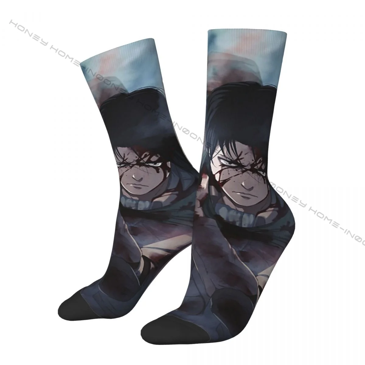 Hip Hop Retro Letting Go Crazy Men's Socks Attack on titan Unisex Harajuku Seamless Printed Funny Happy Crew Sock Boys Gift
Hip Hop Retro Letting Go Crazy Men's Socks Attack on titan Unisex Harajuku Seamless Printed Funny Happy Crew Sock Boys Gift