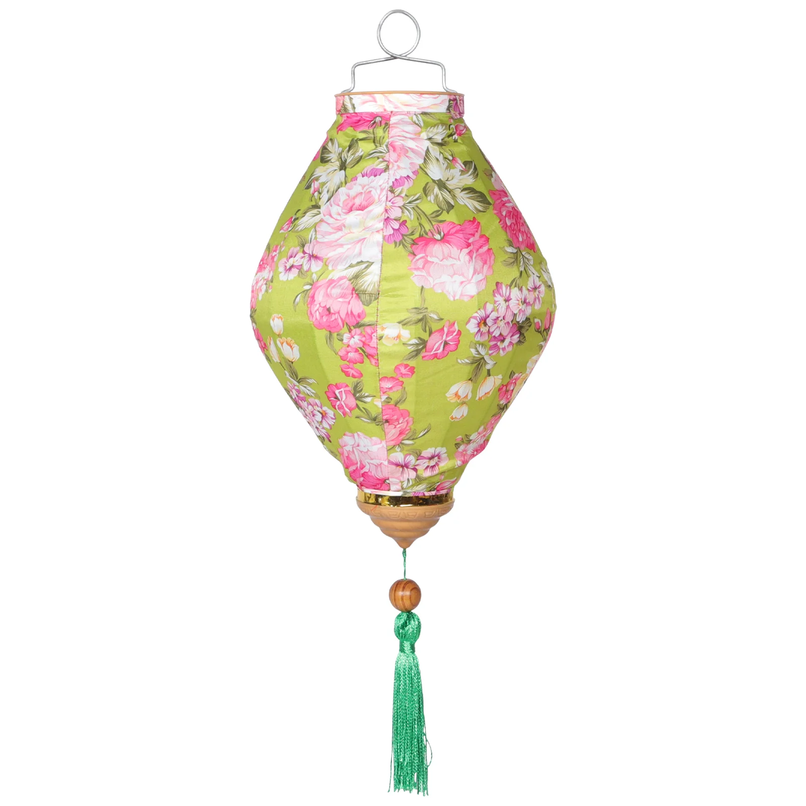 

Silk Lantern Oriental Chinese Or Japanese Hanging Paper Lanterns Silk Cloth Floral Pattern Lantern Festival Decoration