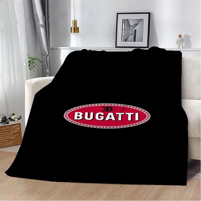 

Милый плед для кровати Bugatti, пушистые мягкие одеяла, украшение для спальни, покрывало, декоративное флисовое покрывало для дивана, пушистый ворс на заказ