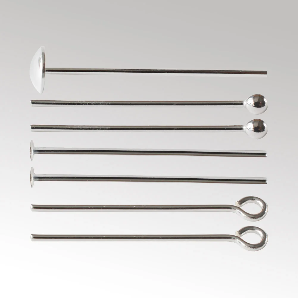 headpin,solid 925 sterling silver headpin needle with ball,dangle earrings,pendant silver jewelry findings ,1 piece
headpin,solid 925 sterling silver headpin needle with ball,dangle earrings,pendant silver jewelry findings ,1 piece