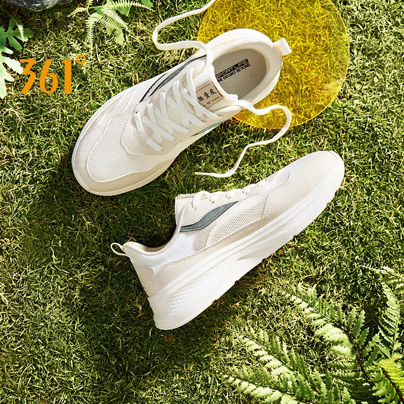 

361 Degrees Casual Shoes Men Antibacterial Soft-soles Durable Stable Antiskid Classic Breathable Rebound Men Sneakers 672426706