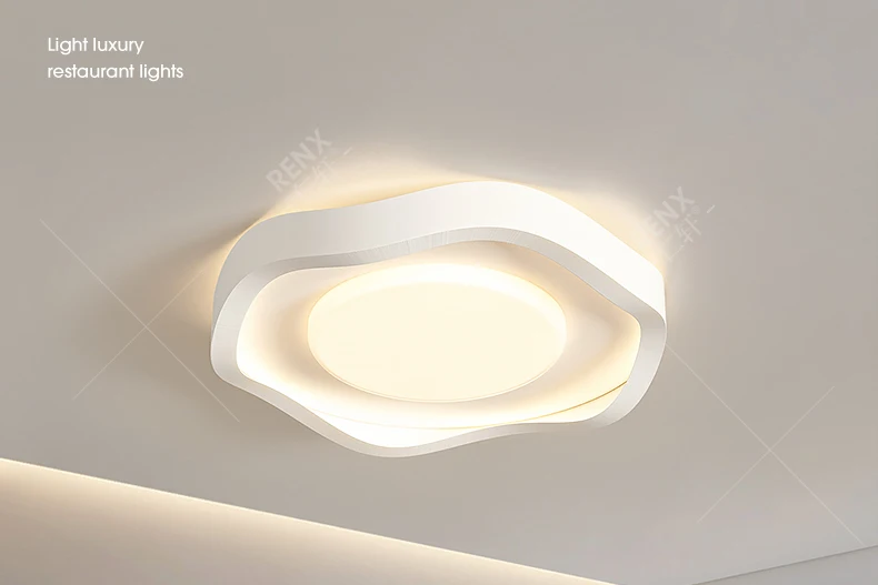 

Bedroom light, full spectrum ceiling light, warm and romantic study, master bedroom light, modern and simple