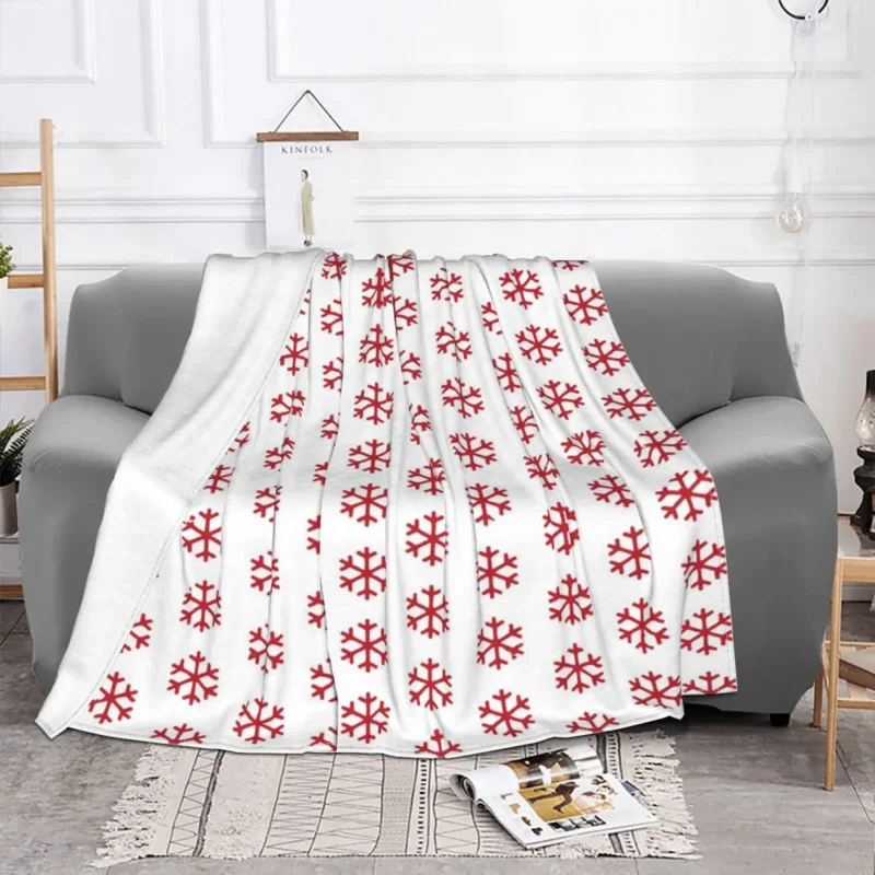 Christmas Snowflake Blankets Fleece Summer Frozen Portable Super Warm Throw Blankets for Bed Outdoor Plush Thin Quilt
Christmas Snowflake Blankets Fleece Summer Frozen Portable Super Warm Throw Blankets for Bed Outdoor Plush Thin Quilt