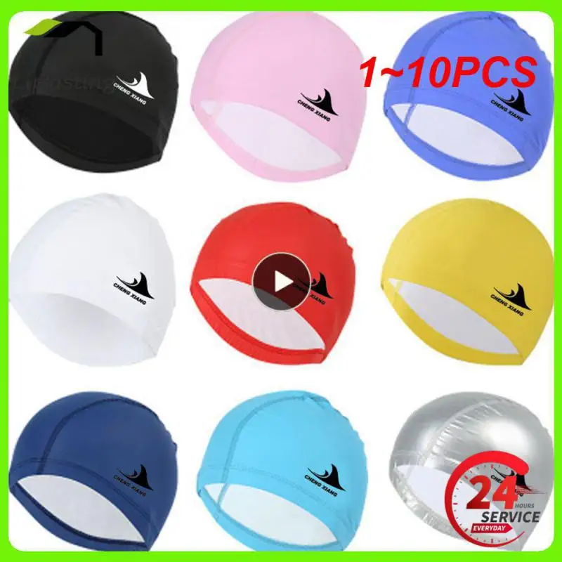1~10PCS High Elastic Swimming PU Waterproof Ear Protection Long Hair Sports Swim Pool Hat Swimming Free Size For Men
1~10PCS High Elastic Swimming PU Waterproof Ear Protection Long Hair Sports Swim Pool Hat Swimming Free Size For Men
