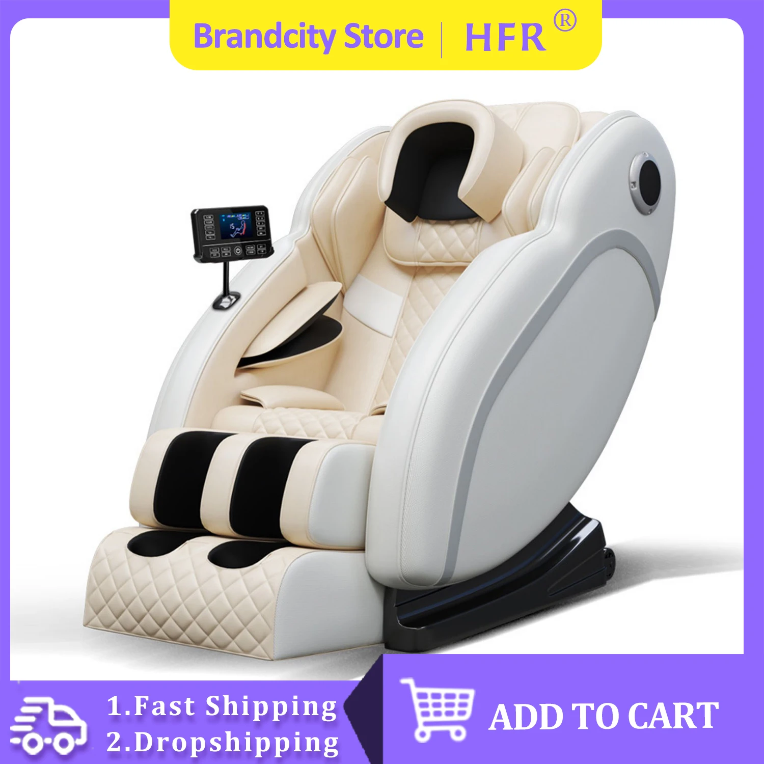 

HFR brand Professional Full Body 145 cm Manipulator Massage Chair Home Automatic Zero Gravity Massage Chair Electric Sofa Chair